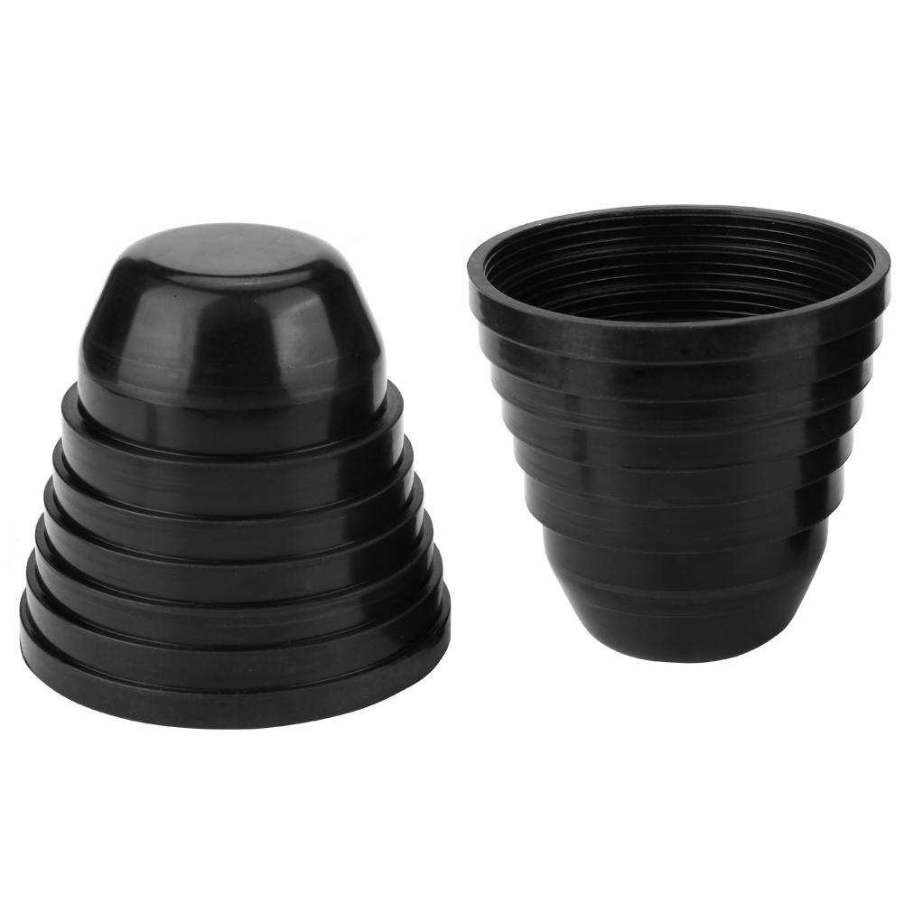 2 stk 95mm Bil LED Pære Hovedlykt Gummi Vanntett Støvtett Forseglingsdeksel