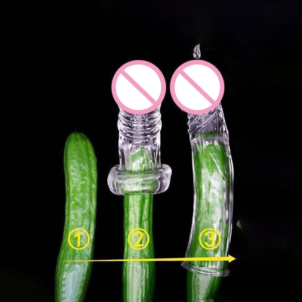 Silikonové opakovaně použitelné kondomy Extend Soft Dick Ring Mužské prodlužovací manžety na penis Sexuální hračky pro muže