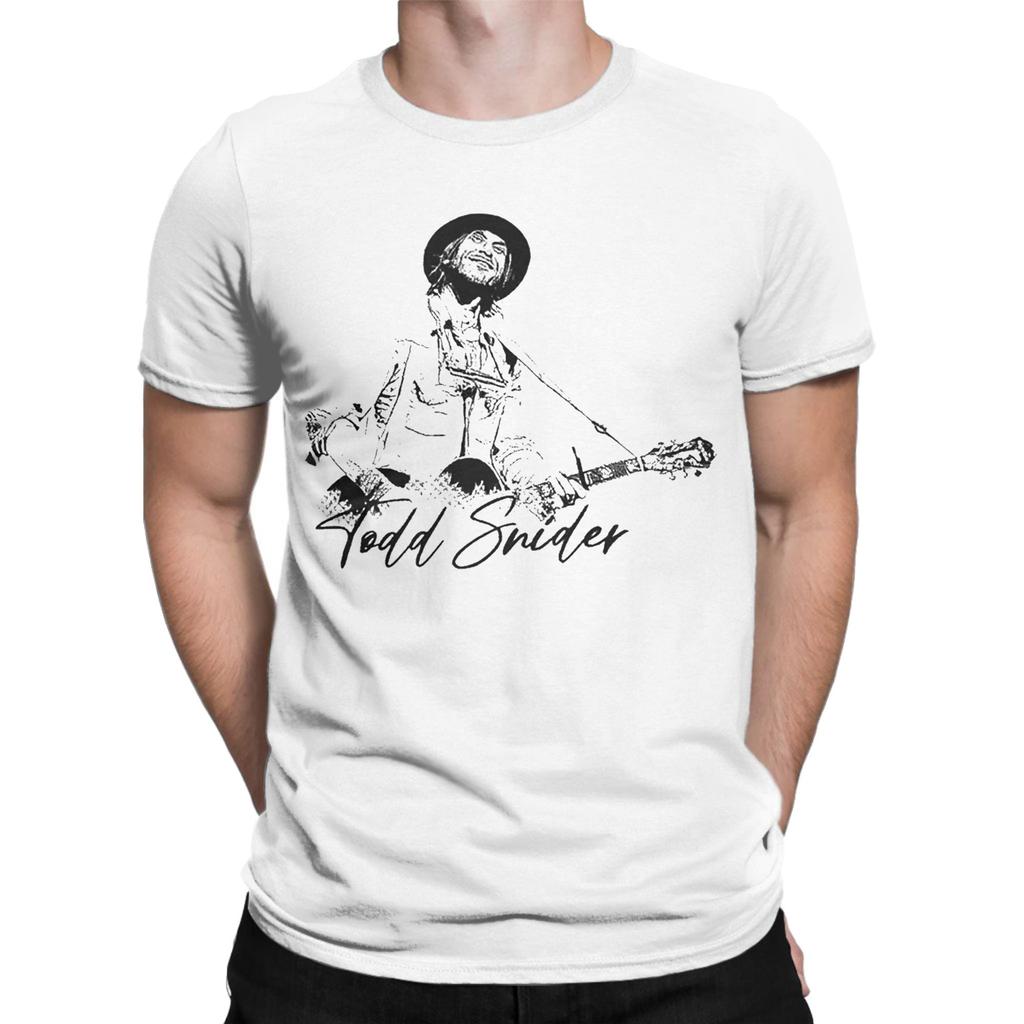 Harajuku T Shirt Beach Todd Snider Rip Hippie T Shirts  100% Cotton Tee Shirt for Men's Aesthetic Custom DIY Short Sleeve Tops