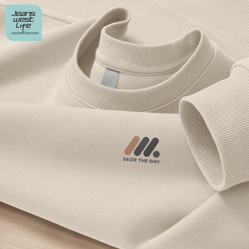 Jeanswest LIFE Men s Casual Printed Round Neck Sweatshirt XL