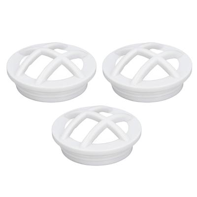 3PCS Inlet Grate Insert G1‑1 2 Male Thread Wall Mounted Grille Fitting Round Drain Cover for SP1026 Swimming Pool Hot