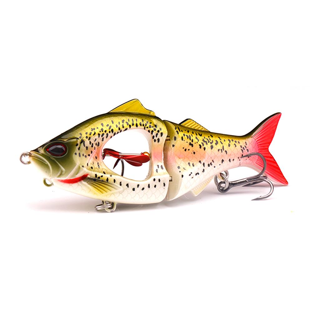 8cm 11cm Glide Baits Trolling Swimbait Lures Sinking Propeller Jointed Vibration Crankbait Sea Fishing Wobbler For Pike