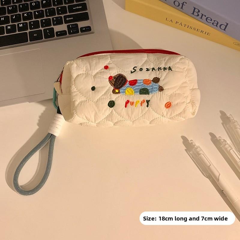 Stilren Hundpennaväska i Nylon Med Exklusiv Design För Mellanstadiet Och Högskolan