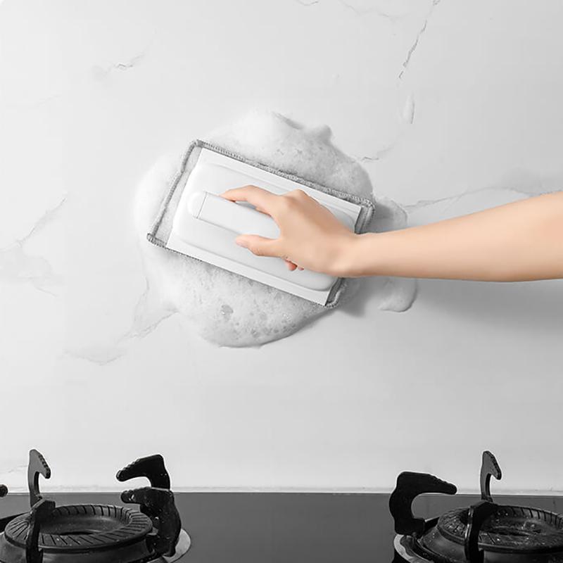 Detachable Window Groove Cleaner Deep Gap Scraper Brush Sill Track Cleaning Tool Squeegee Attachment Multi Surface Corner Brush Hard Reach Cleaner