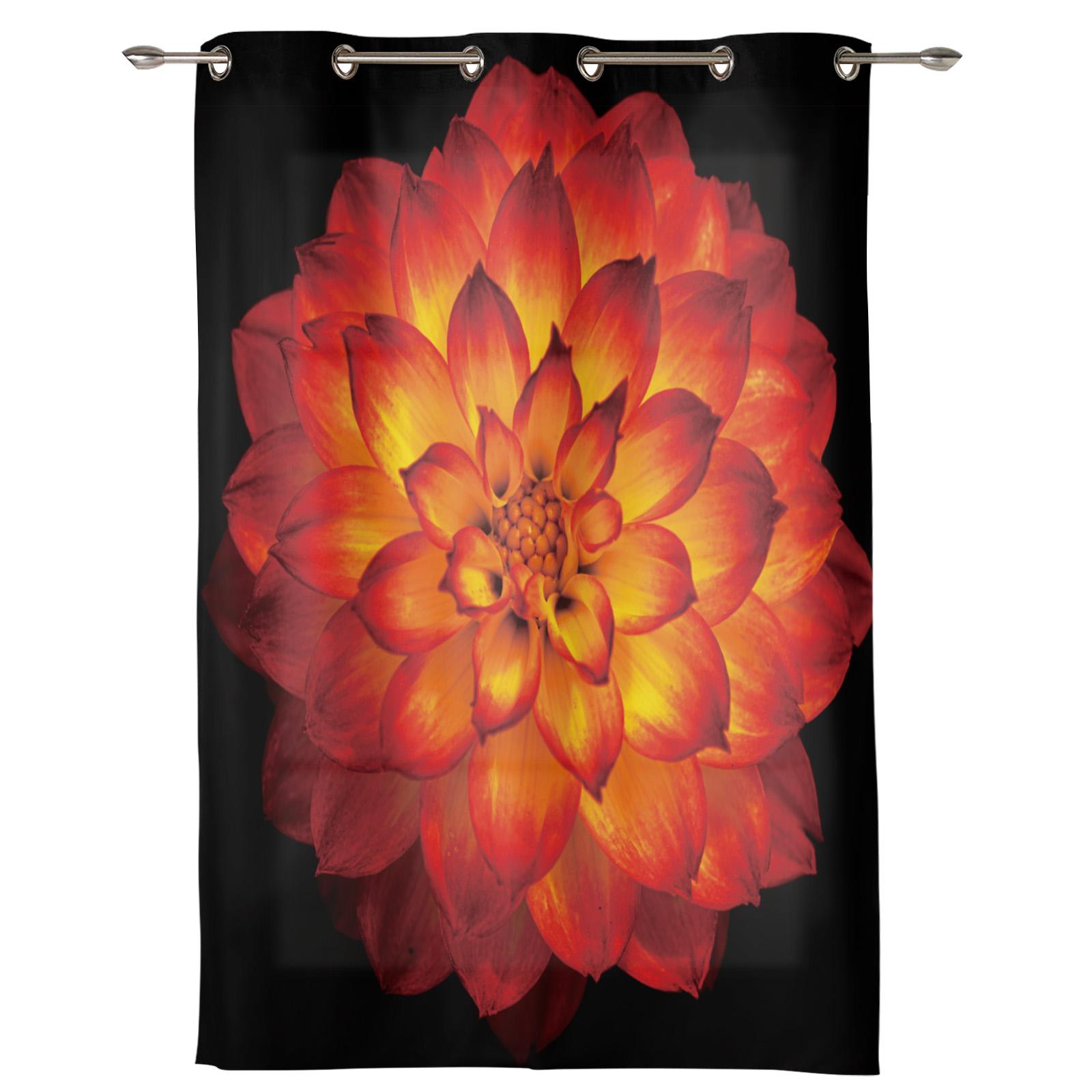 Ферма Осень Голубое Небо Белые Облака Деревья Деревенские Оконные Шторы Живописные Шторы — фото 9