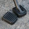 Black Motorcycle Stand Pad Kickstand Rubber Support Plate Outdoor Parking Motorbike Foot Side Stand Base Kickstand Holder Pad