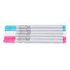 6pcs Embroidery Pen 3 Colors Soft Nib High Temperature Fading Water Soluble Erasable Sewing Measuring Tool
