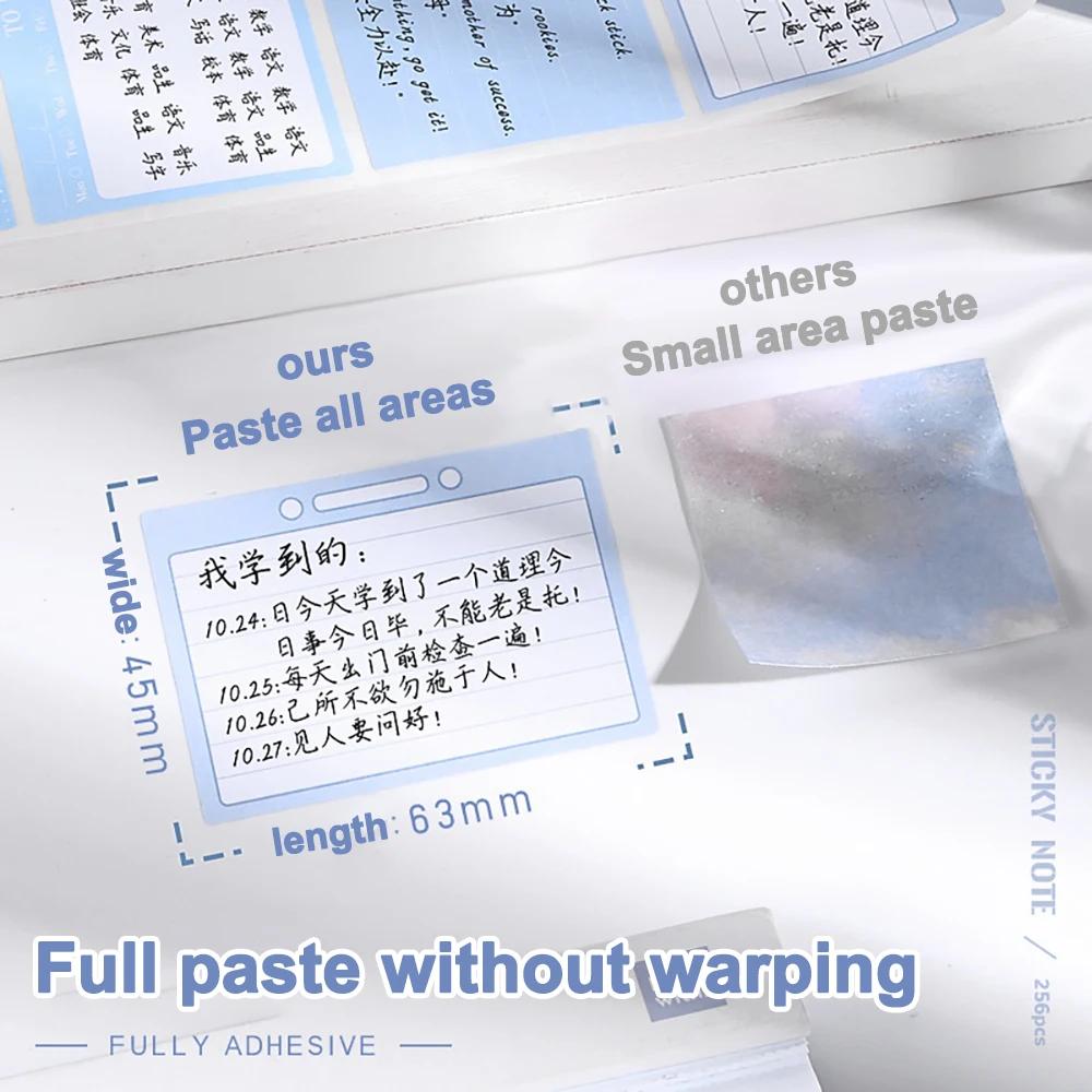 Sticky Stationery Self-Adhesive Correction Note Pull-Out Sticky Notes Notepad Office Bookmark Kawaii Stickers Notebook Memo Pad