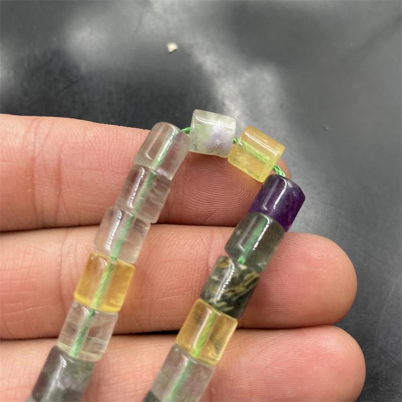 Colorful DIY Jewelry Crystal Tube Water Drop Beads