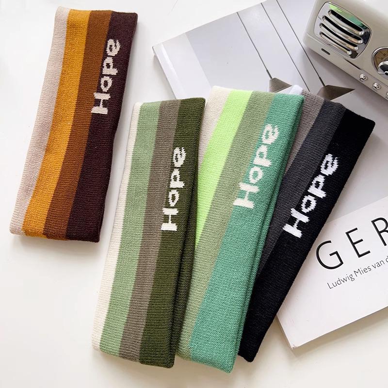 Sportovní čelenky Jednobarevné Elastické gumičky do vlasů Běh Fitness Jóga Čelenky do vlasů Pružné Make-up Vlasové doplňky