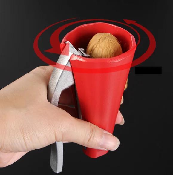 Almond Nut Pecan Nuts Nutcracker Zinc Alloy Nut Opener Sheller Kitchen Tool Hazelnut Walnut Pliers Sheller Quick Chestnut Gadget