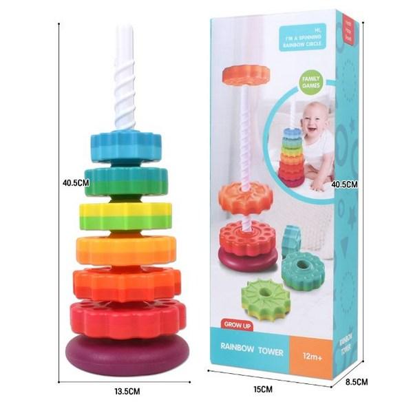 OzToy Rainbow Spinning Tower — фото 7