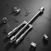 Folding Cross Wrench Space Saving Lug Easy Storage Foldable Tire Iron for Mechanics,
