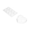 2 Piece Set Heart Mold Food Grade Silicone DIY Production Silicone Baking Mold for Baking Chocolate Fondant Wedding