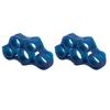 2Pcs Finger Exerciser Soft High Flexibility Silicone Portable Skin Friendly Finger Stretcher for Family Elderly Kids