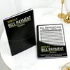 New product monthly bill payment plan book coil book financial planning notebook budget book