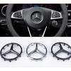 YEW1 Top Quality 52mm 57mm Steering Wheel Center Badge Star Logo Car Emblem with 18 Pins for Mercedes Benz C CLA CLS GLC GLE GLS E