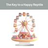 Wheel Ornament Decor Romantic Table Centerpiece 2D Display Board with Base for Festive