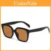 Retro Rectangular Sunglasses With Pc Frame For Casual Wear And Outdoor Activities