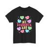 My Students Are Teacher Valentines Day Candy Positive Hearts T-Shirt