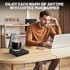 Mug Warmer,Coffee Mug Warmer with 3 Adjustable Temperature Settings,Coffee Warmer with 2-12H Auto Shutoff Functions,Easy to Clean Mug Heater for