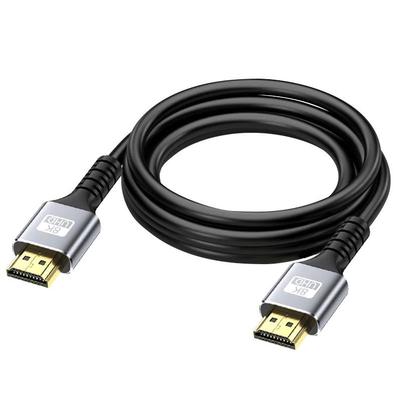 8K HDMI 2.1 High-Definition Cable for TV, Monitor, Projector, and Computer Connections