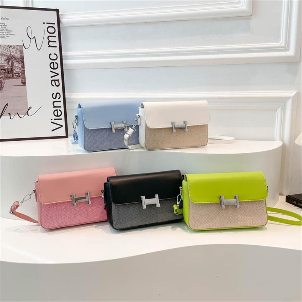 Retro Texture Small Bag Female Casual Handbag Small Square Bag Fashionable Fashionable Commuter Crossbody Bag