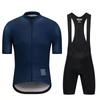 Herren Kurzarm Fahrradtrikot Set Atmungsaktiv Schnelltrocknend Mountainbike Rennrad Bekleidung