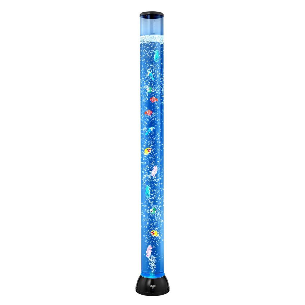 Blasensäulenlampe 16 Farben 120 cm Sensorisches Aquarium-Lampe zur Entlastung Beruhigend