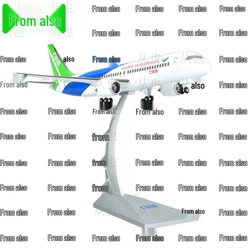 COMAC C919 Alloy Aircraft Model 1:120 Scale