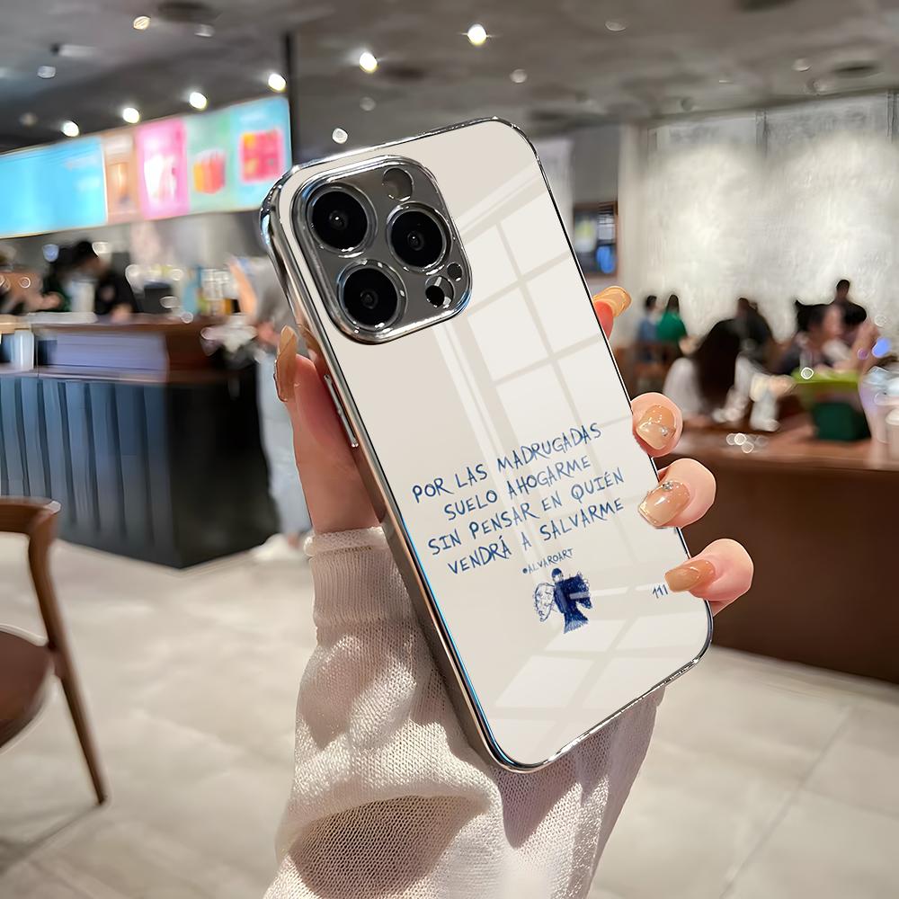 Singer Milo J Phone Case For IPhone 17 Pro Max 15 Pro 16 14 Plus 12 13 Mini 11 Pro Shockproof Electroplated Glass Cover