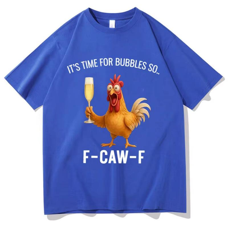 Tide Tee Funny F-Caw-F Beer TShirt Meme Men's Summer Casual T-shirt Oversized High Quality Fashion Graphics Short Sleeve