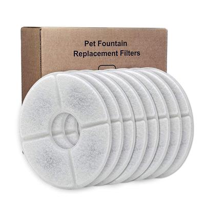 12 Uds dispensador de fuente alimentadores filtro de repuesto para gato perro agua potable fuente carbón activado filtros reemplazados