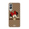 Funda de teléfono - Minnie Gucci - Samsung Galaxy S25 Edge - Silicona - Negra - Maniacase