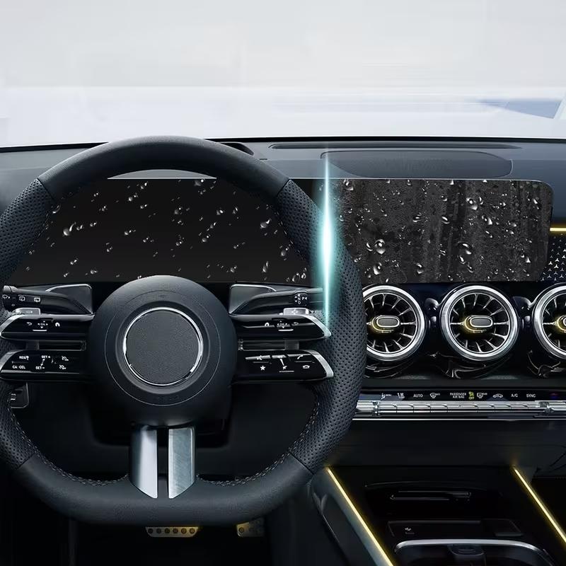 Tempered Glass for Mercedes Benz A Class W177 A180 A200 2024 2025 Car Navigation Screen Film Dashboard Protective Film Protector