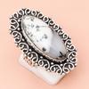 Dendritic Opal Gemstone Handmade Silver Jewelry  "6"