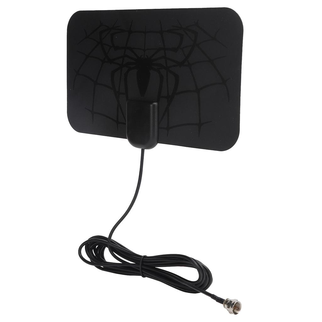 Antenă TV digitală HD pentru interior Antenă de recepție a semnalului Negru VHF170?240MhzUHF470?860Mhz