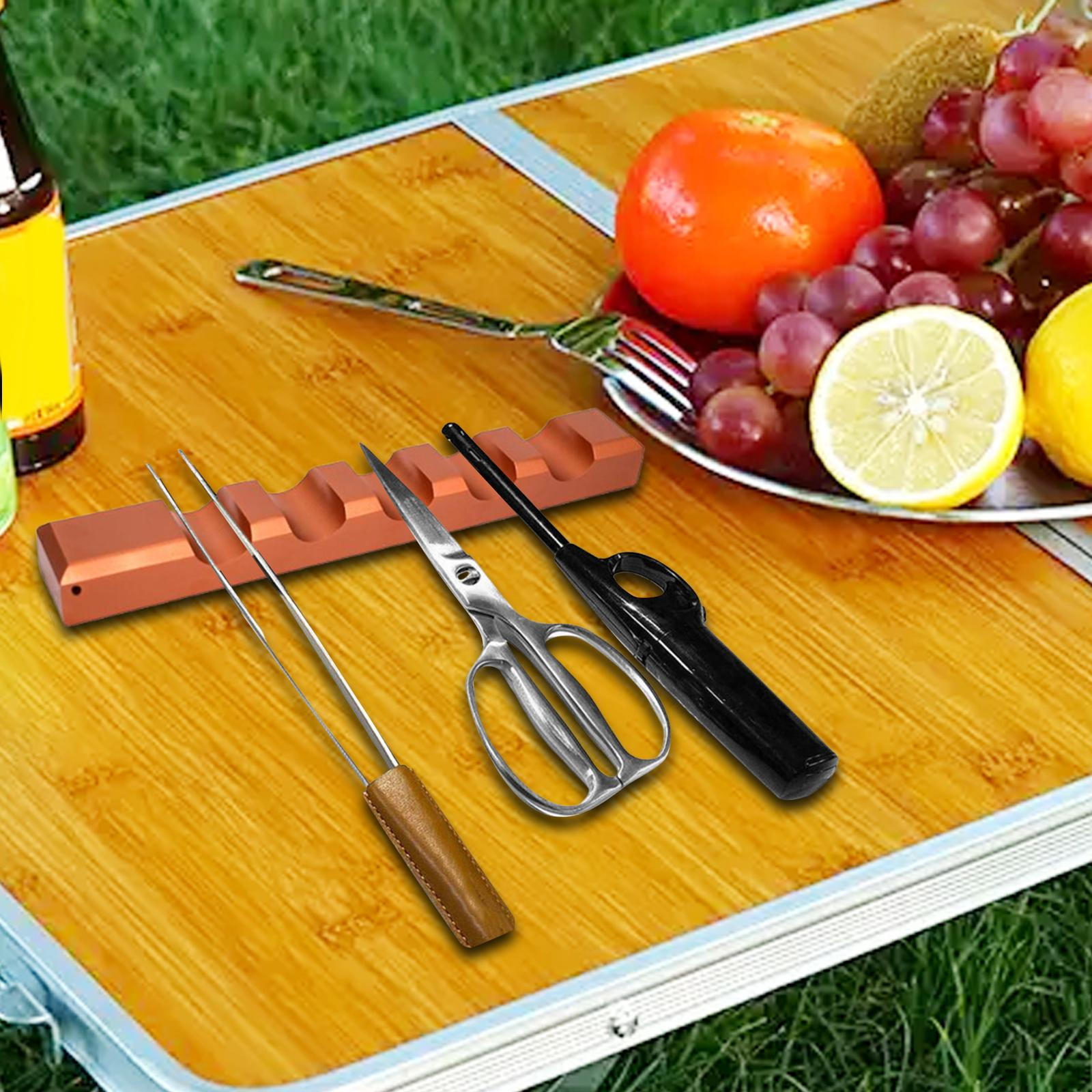 

Подставка для палочек для еды на обеденный стол, органайзер для ложек и вилок для использования на открытом воздухе оранжевый