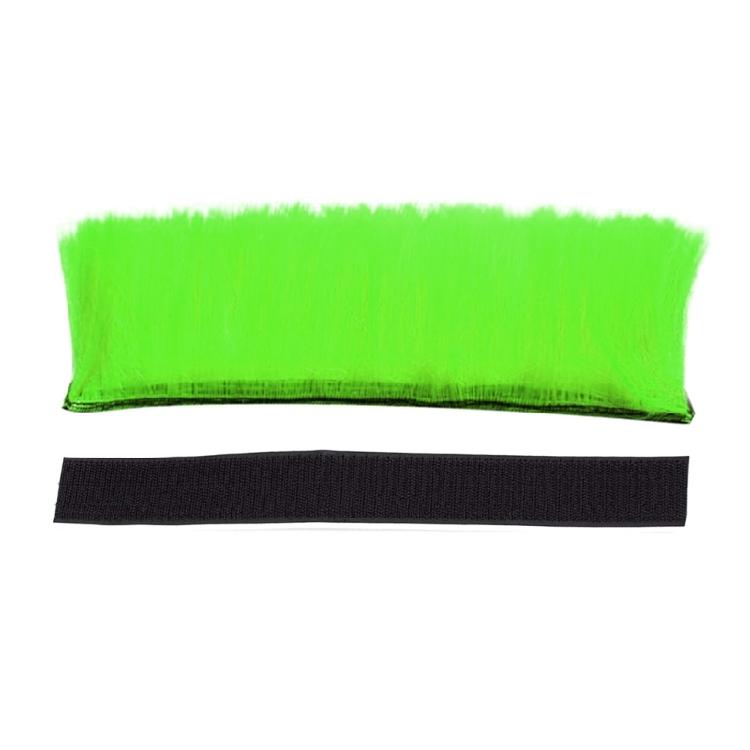 Motorradhelm Deko Mohawk Perücke Haar Motorradhelme Zubehör Aufkleber