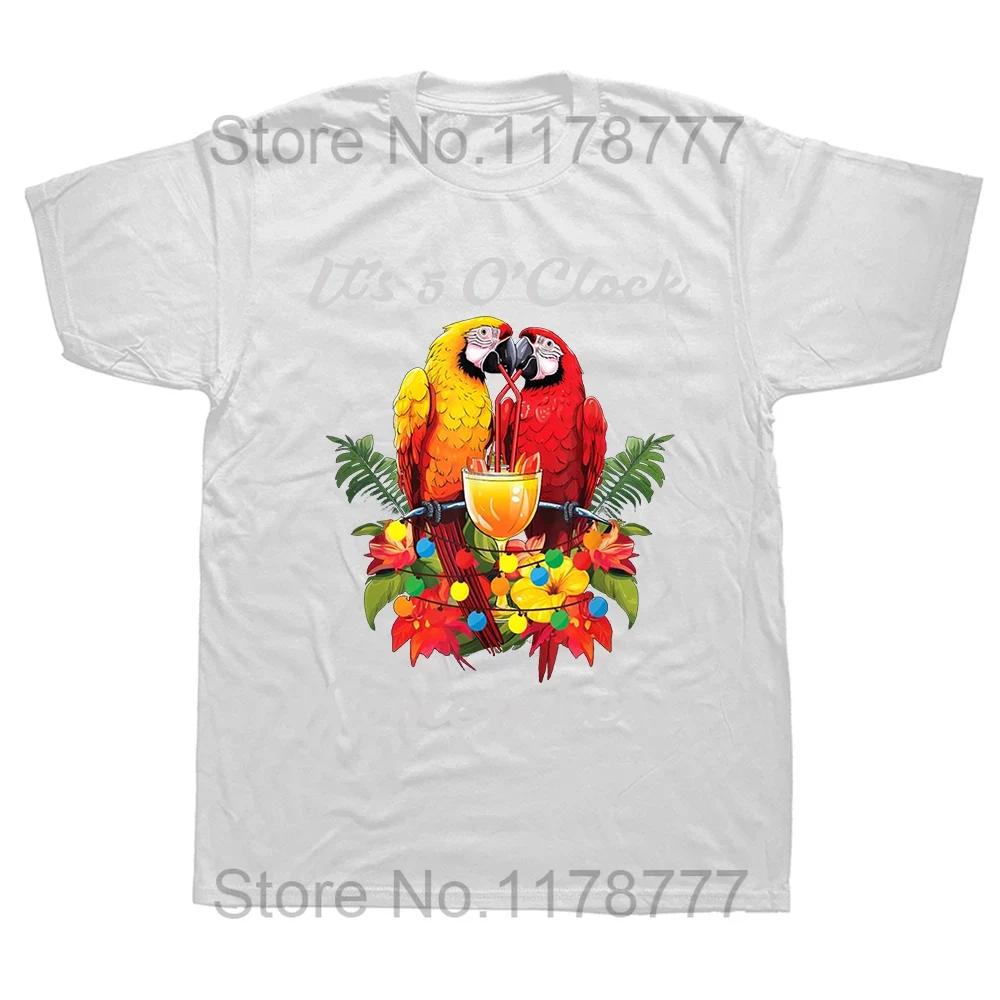 I Just Really Like Birds T Shirts Summer Graphic Cotton Streetwear Short Sleeve Parrot Cockatoo Budgerigar Lover Gifts Tshirt