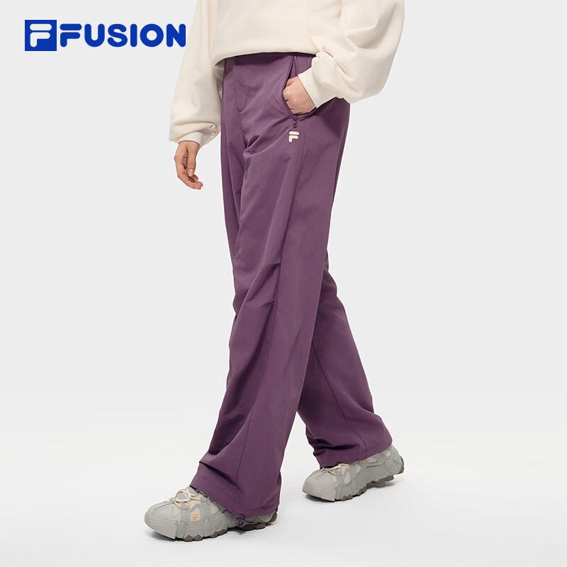 FILA FUSION Unisex Woven Loose Straight-Leg Trousers S