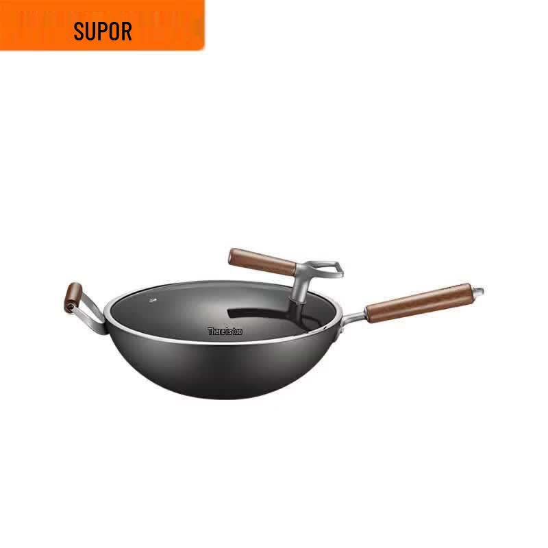 SUPOR 30cm Titanium Composite Non-Stick Wok
