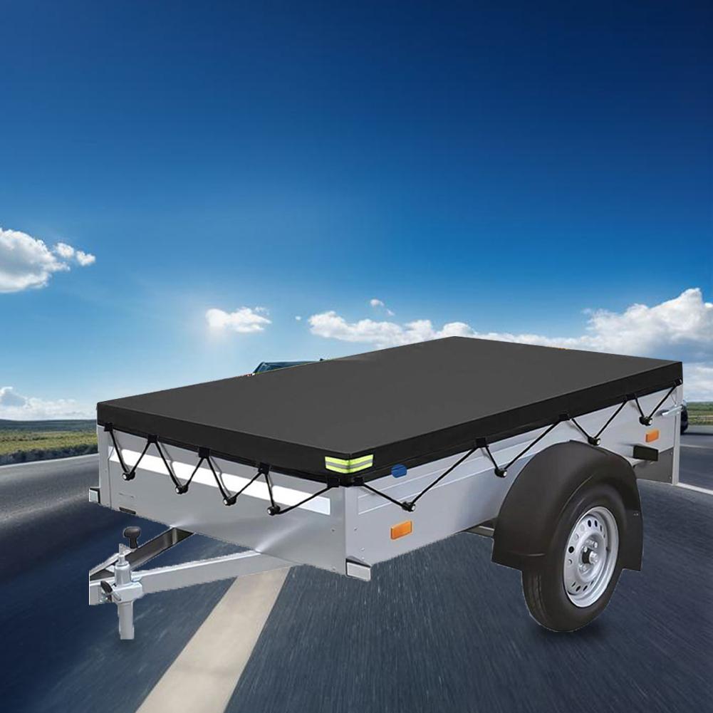 214x122cm Auto Roof Tent Waterproof Heavy Duty Dustproof Protector Cover Heavy Duty Trailer Cover Trailer Flat Tarpaulin Cover