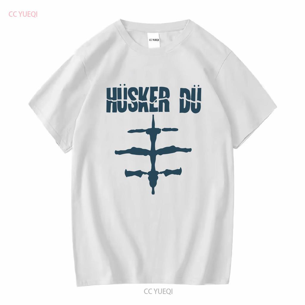 Husker Du Inkblot Logo Metal Circus T Shirt Indie Punk Rock 80s Alternative Everything Falls Apart Long or Short Sleeves