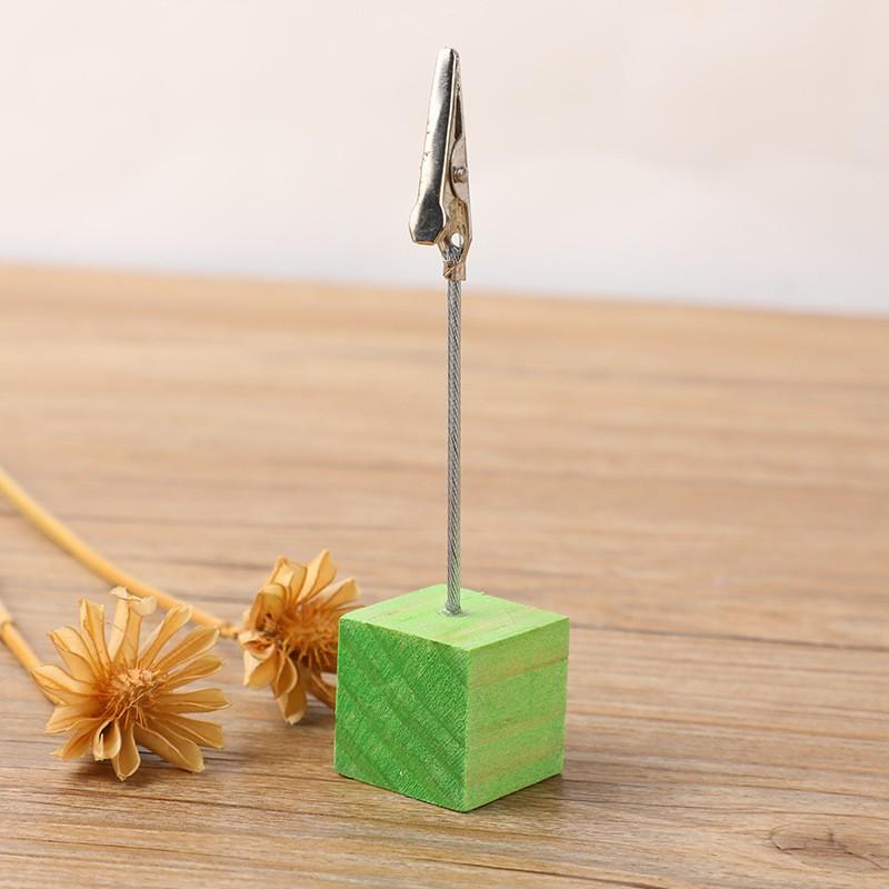 1 Pièce Clip Décoratif en Bois Rétro Simple pour Notes Autocollantes Photos de Bureau Clip Poisson Porte-Cartes Message Luxe