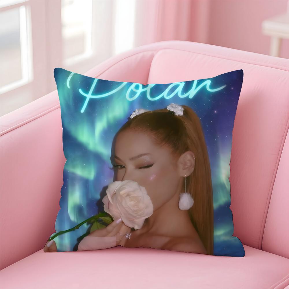 Singer Lyrical AAyliva EElif AAkar Cushion Cover Pillow Case Soft Skin Friendly Fabric Comfort Concealed Zipper