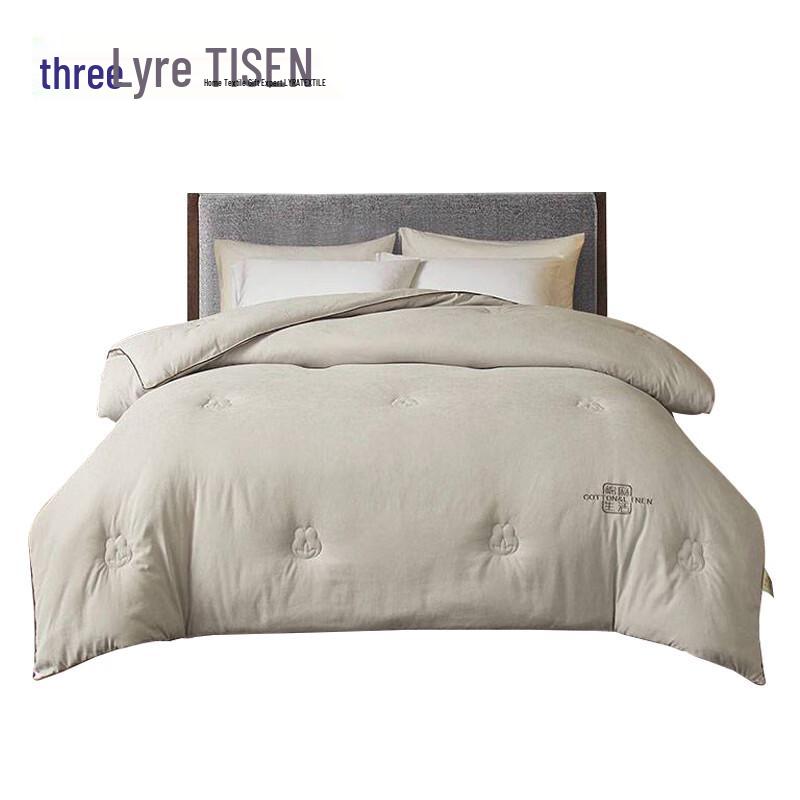 

Tianqin Washed Cotton-Linen Style Polyester Fiber Quilt 200cm*230cm