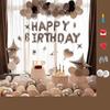 Narozeninová balónková dekorace Sada balónků s písmeny Banner Happy Birthday Party Potřeby