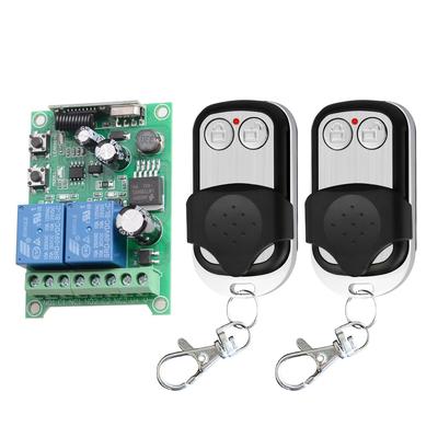 315Mhz DC 12V 24V 36V 48V 2CH Wireless Remote Control Switch (Momentary Mode)