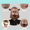 Vtipná maska hlavy velblouda na halloweenské kostýmové večírky Jedinečný latexový maškarní doplněk